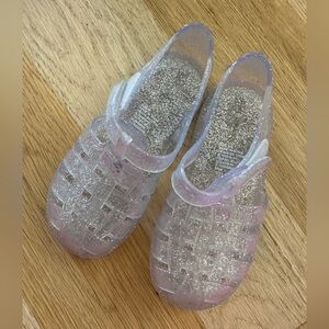 GAP Glittery Transparent Kids Sandals